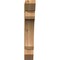 Ekena Millwork Legacy Slat Smooth Bracket, Western Red Cedar, 3 1/2"W x 18"D x 22"H BKT04X18X22LEC06SWR - alternate 2